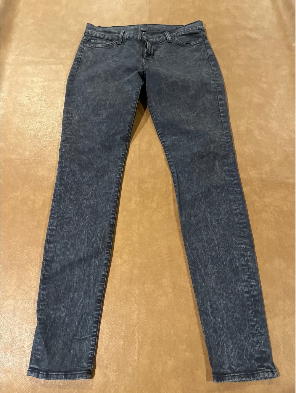 7 For All Mankind The Skinny Jeans Black (Women’s 29x32)